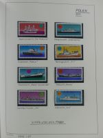 Polen 1968-1971 mit kleinen Lücken **/gest im Binder #AAC40