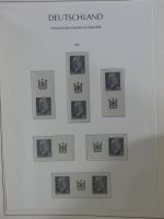 DDR Lindner Vordruck Zusammendrucke (leer) in 4 Lindner-Binder #AAC43