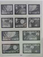 DDR Lindner Vordruck Zusammendrucke (leer) in 4 Lindner-Binder #AAC43