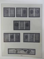 DDR Lindner Vordruck Zusammendrucke (leer) in 4 Lindner-Binder #AAC43