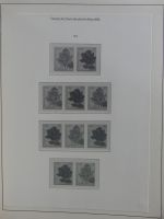 DDR Lindner Vordruck Zusammendrucke (leer) in 4 Lindner-Binder #AAC43