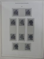 DDR Lindner Vordruck Zusammendrucke (leer) in 4 Lindner-Binder #AAC43