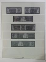 DDR Lindner Vordruck Zusammendrucke (leer) in 4 Lindner-Binder #AAC43