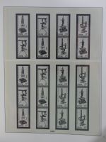 DDR Lindner Vordruck Zusammendrucke (leer) in 4 Lindner-Binder #AAC43