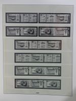 DDR Lindner Vordruck Zusammendrucke (leer) in 4 Lindner-Binder #AAC43
