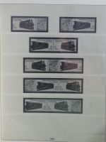 DDR Lindner Vordruck Zusammendrucke (leer) in 4 Lindner-Binder #AAC43