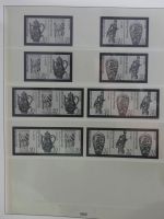 DDR Lindner Vordruck Zusammendrucke (leer) in 4 Lindner-Binder #AAC43
