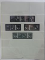 DDR Lindner Vordruck Zusammendrucke (leer) in 4 Lindner-Binder #AAC43