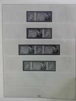 DDR Lindner Vordruck Zusammendrucke (leer) in 4 Lindner-Binder #AAC43