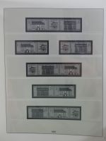 DDR Lindner Vordruck Zusammendrucke (leer) in 4 Lindner-Binder #AAC43