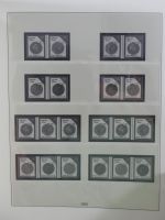 DDR Lindner Vordruck Zusammendrucke (leer) in 4 Lindner-Binder #AAC43