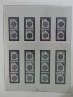 DDR Lindner Vordruck Zusammendrucke (leer) in 4 Lindner-Binder #AAC43