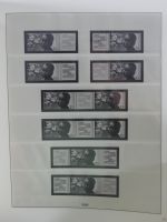 DDR Lindner Vordruck Zusammendrucke (leer) in 4 Lindner-Binder #AAC43