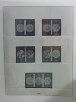 DDR Lindner Vordruck Zusammendrucke (leer) in 4 Lindner-Binder #AAC43