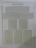 DDR Lindner Vordruck Zusammendrucke (leer) in 4 Lindner-Binder #AAC43