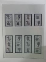 DDR Lindner Vordruck Zusammendrucke (leer) in 4 Lindner-Binder #AAC43