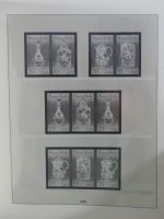 DDR Lindner Vordruck Zusammendrucke (leer) in 4 Lindner-Binder #AAC43
