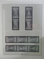 DDR Lindner Vordruck Zusammendrucke (leer) in 4 Lindner-Binder #AAC43