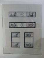 DDR Lindner Vordruck Zusammendrucke (leer) in 4 Lindner-Binder #AAC43