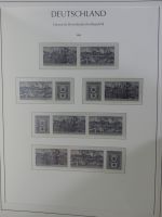 DDR Lindner Vordruck Zusammendrucke (leer) in 4 Lindner-Binder #AAC43