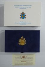 Vatikan 2x 10.000 Lire 1998 835er Silber je 22 g, siehe Text #EAB21