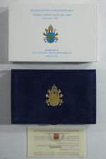 Vatikan 2x 10.000 Lire 1999 835er Silber je 22 g, siehe Text #EAB22