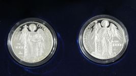 Vatikan 2x 10.000 Lire 2000 835er Silber je 22 g, siehe Text #EAB23