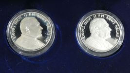 Vatikan 2x 10.000 Lire 2000 835er Silber je 22 g, siehe Text #EAB23