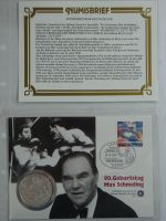 Deutschland Numisbrief Max Schmeling - Brief mit Medaille #EAB71