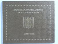 KMS Vatikan 2011 Papst Benedikt XVI. - Originalblister #EAB81