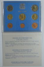 KMS Vatikan 2012 Papst Benedikt XVI. - Originalblister #EAB85
