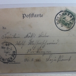 AK Deutschland Grußkarte 1901 gebraucht #PG209