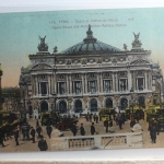 AK Paris Opera et Station du Metro ungebraucht #PG346