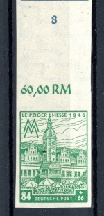 SBZ West-Sachsen S Zd 8 B Yb postfrisch gepr. Ströh #HE213