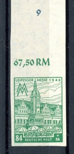 SBZ West-Sachsen S Zd 8 B Yb postfrisch gepr. Ströh #HE216