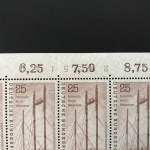 Berlin 50er Bogen 157 postfrisch Formnummer 4 #KB530