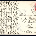 AK St. Moritz, Oberengadin Dorfansicht 1911 gebraucht #HK033