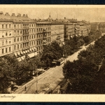 AK Wien/ Österreich Der Kärntnerring 1925 gebraucht #HK056