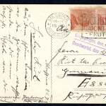 AK Messina, Sizilien Via Garibaldi e Palazzo della R. Prefettura 1925 gebraucht #HK064