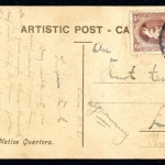 AK Kairo Ägypten The Native Quarters 1926 gebraucht #HK065