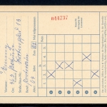 Bund Funklotterie-Postkarte FP 10 gestempelt #HO586