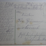 AK Deutschland Grußkarte Feldpost 1916 gebraucht #PG453