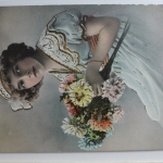 AK Deutschland Grußkarte 1915 gebraucht #PG506