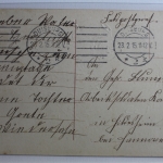 AK Deutschland Grußkarte 1915 gebraucht #PG506
