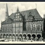 AK Bremen Bremer Rathaus 1928 gebraucht #HK121