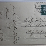 AK Deutschland Grußkarte 1930 gebraucht #PG630