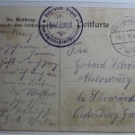 AK Deutschland Gesamtansicht eines Schützengrabens 1915 gebraucht #PG644