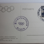 AK Berlin Reichssportfeld, Dietrich-Eckart-Bühne 1936 gebraucht #PG723