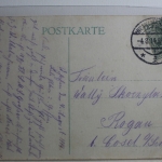 AK Wilhelmshaven Gökerstrasse 1914 gebraucht #PG737