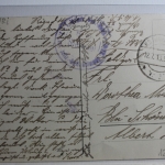 AK Riga Hafen Feldpost 1918 gebraucht #PG781